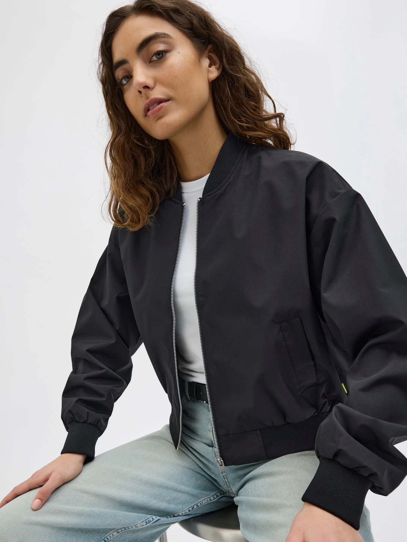 Куртки та дублянки JJXX ELLA BOMBER JACKET модель 12272840_Black Фото
