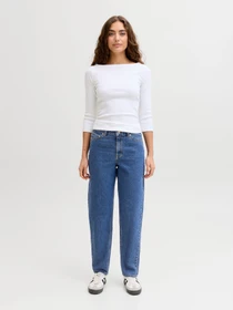Джинсы JJXX LISBON MOM HW модель 12289146_Medium Blue Denim Фото