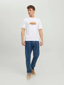 Футболки и поло JACK & JONES модель 12227781_Bright White Фото