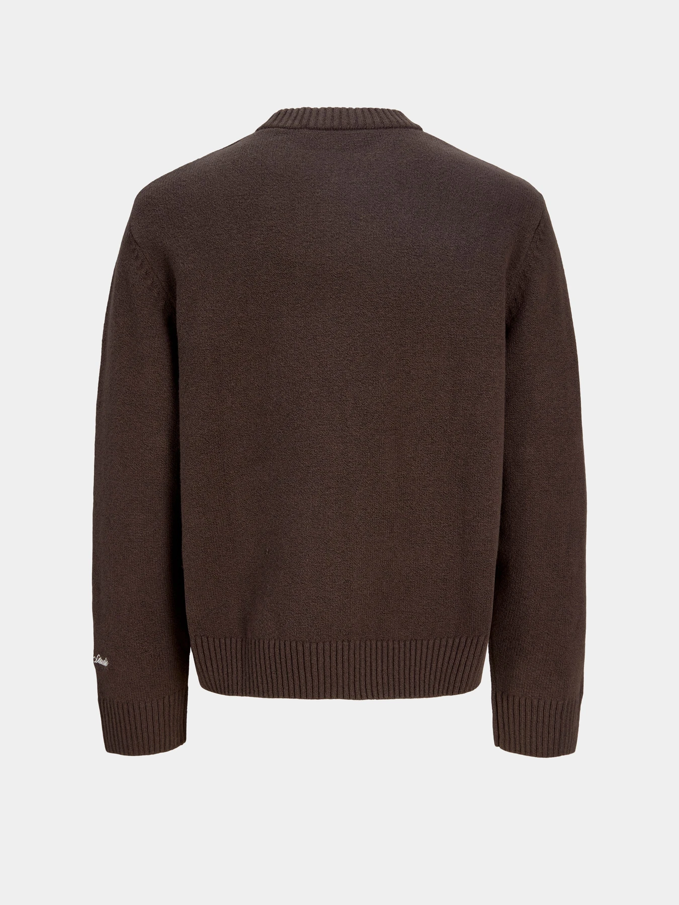 Свитеры и кардиганы JACK & JONES NORREBRO KNIT CREW NECK модель 12282728_Mulch Свитеры и кардиганы JACK & JONES NORREBRO KNIT CREW NECK модель 12282728_Mulch Фото