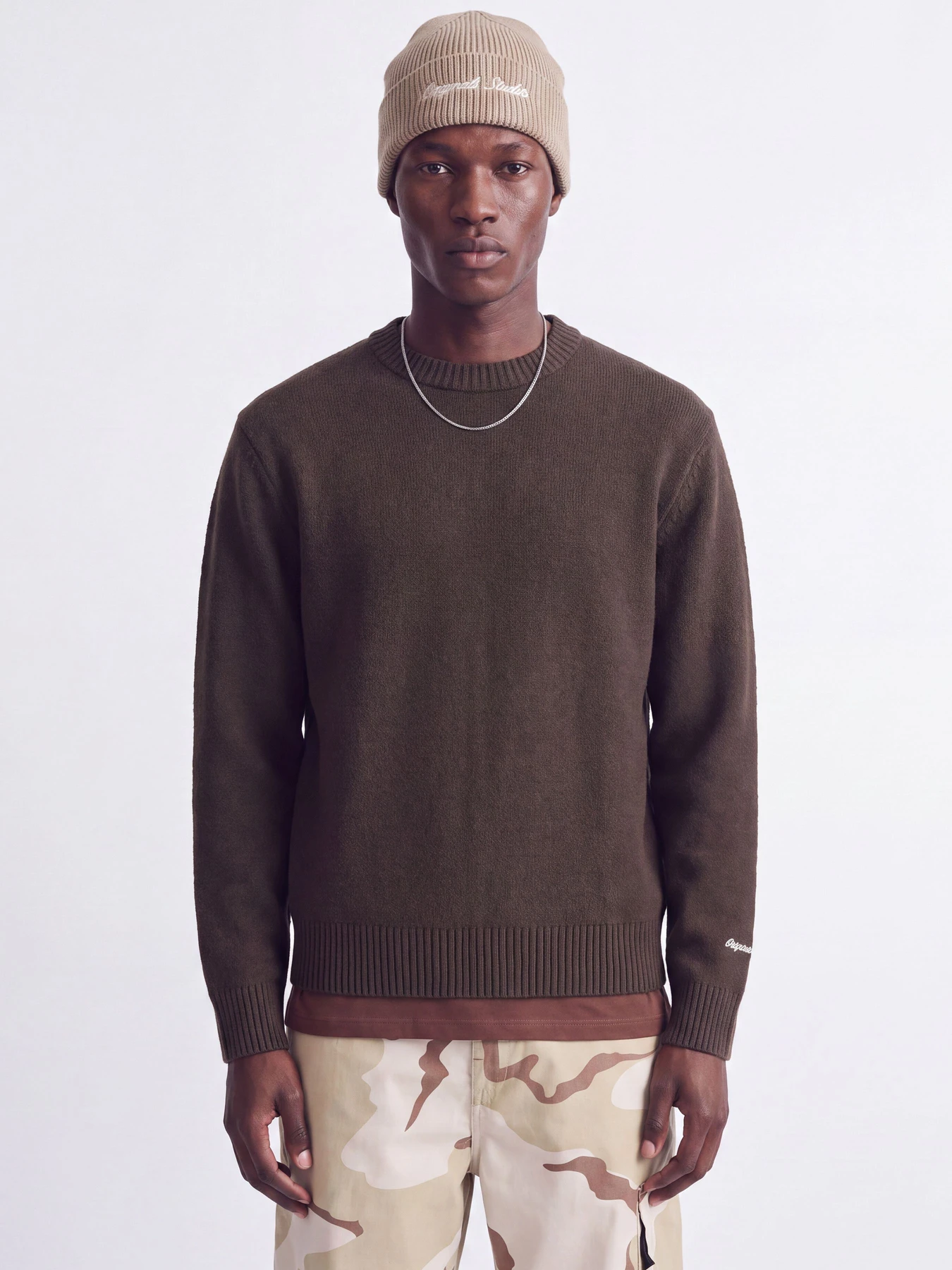 Свитеры и кардиганы JACK & JONES NORREBRO KNIT CREW NECK модель 12282728_Mulch Свитеры и кардиганы JACK & JONES NORREBRO KNIT CREW NECK модель 12282728_Mulch Фото
