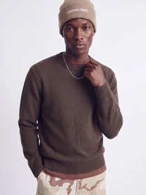 Свитеры и кардиганы JACK & JONES NORREBRO KNIT CREW NECK модель 12282728_Mulch Фото