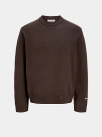 Свитеры и кардиганы JACK & JONES NORREBRO KNIT CREW NECK модель 12282728_Mulch Фото