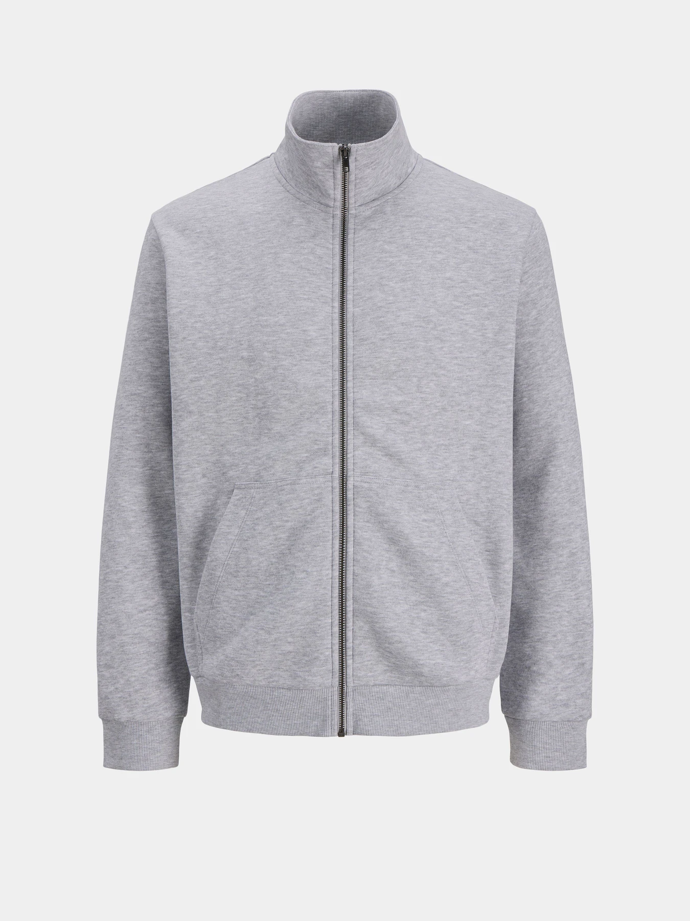 Худі та світшоти JACK & JONES BRADLEY SWEAT ZIP модель 12298690_Light Grey Melange Фото