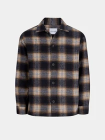 Сорочки JACK & JONES SOHO OLLIE OVERSHIRT LS модель 12300017_Navy Blazer CHECK Фото