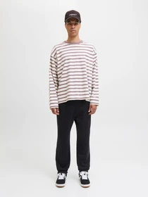 Штани JACK & JONES KANE BRADLEY UNCUFFED SWT PANT модель 12279134_Black Фото
