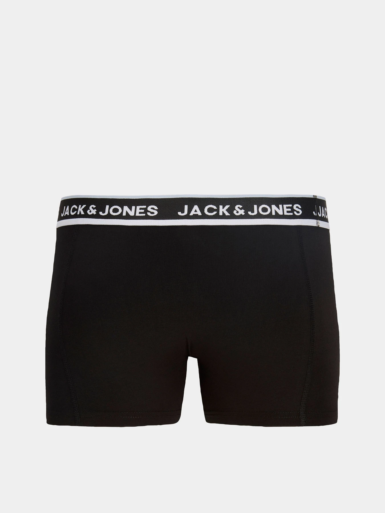 Нижнее белье JACK & JONES SWAY SOLID TRUNKS модель 12298997_Black Black - Black Нижнее белье JACK & JONES SWAY SOLID TRUNKS модель 12298997_Black Black - Black Фото