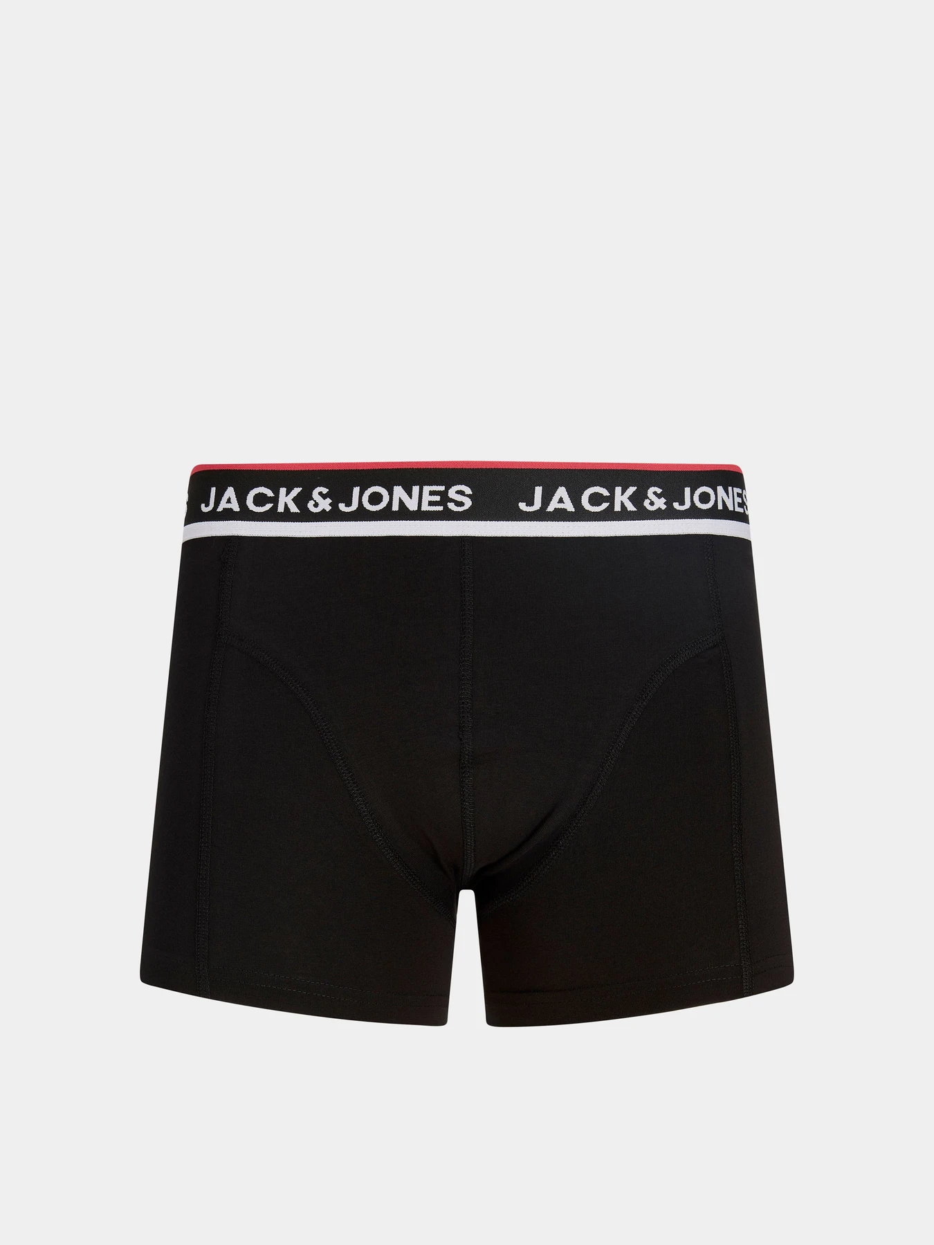 Нижнее белье JACK & JONES SWAY SOLID TRUNKS модель 12298997_Black Black - Black Нижнее белье JACK & JONES SWAY SOLID TRUNKS модель 12298997_Black Black - Black Фото