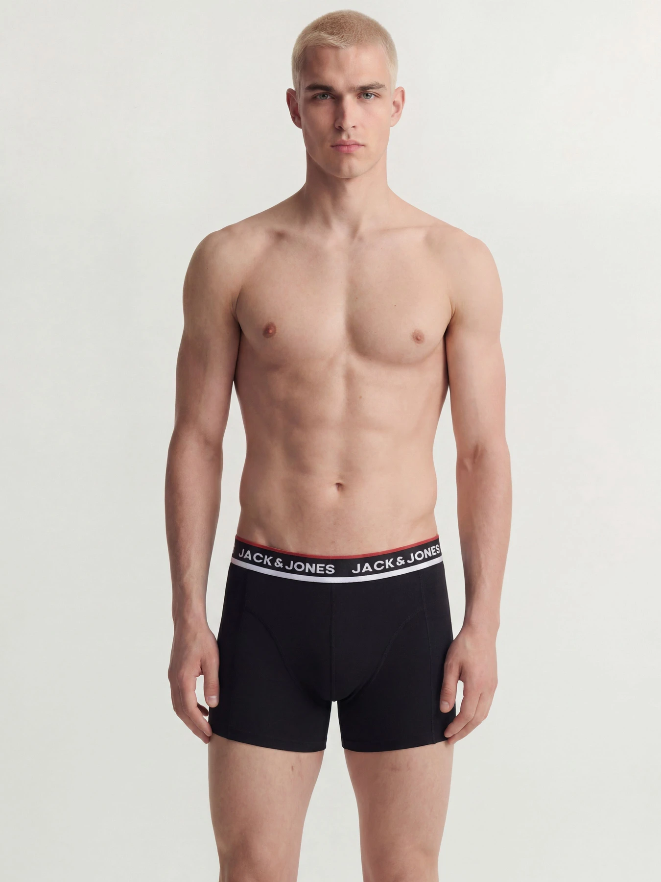 Нижнее белье JACK & JONES SWAY SOLID TRUNKS модель 12298997_Black Black - Black Нижнее белье JACK & JONES SWAY SOLID TRUNKS модель 12298997_Black Black - Black Фото