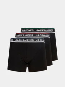 Нижнее белье JACK & JONES SWAY SOLID TRUNKS модель 12298997_Black Black - Black Фото
