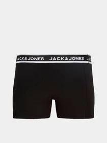 Нижнее белье JACK & JONES SWAY SOLID TRUNKS модель 12298997_Black Black - Black Фото