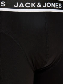 Нижнее белье JACK & JONES SWAY SOLID TRUNKS модель 12298997_Black Black - Black Фото
