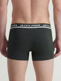 Нижнее белье JACK & JONES SWAY SOLID TRUNKS модель 12298997_Scarab DGM - Black Фото