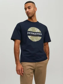 Футболки и поло JACK & JONES модель 12228774_Navy Blazer Фото