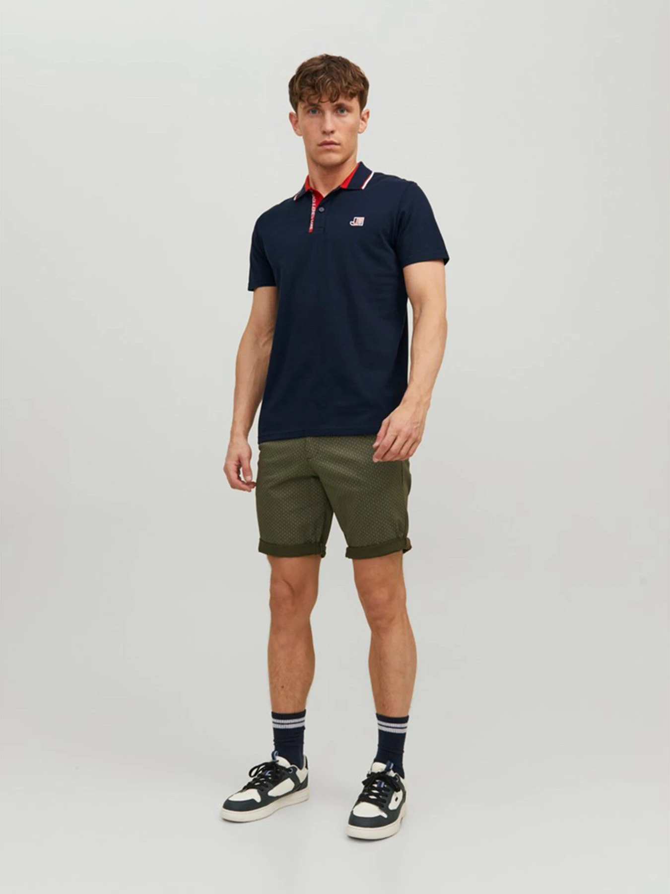 Футболки и поло JACK & JONES модель 12229382_Navy Blazer Фото