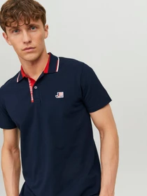 Футболки и поло JACK & JONES модель 12229382_Navy Blazer Фото