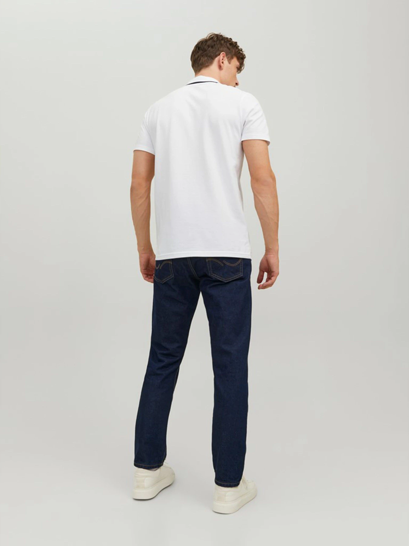 Футболки и поло JACK & JONES модель 12229382_White Футболки и поло JACK & JONES модель 12229382_White Фото