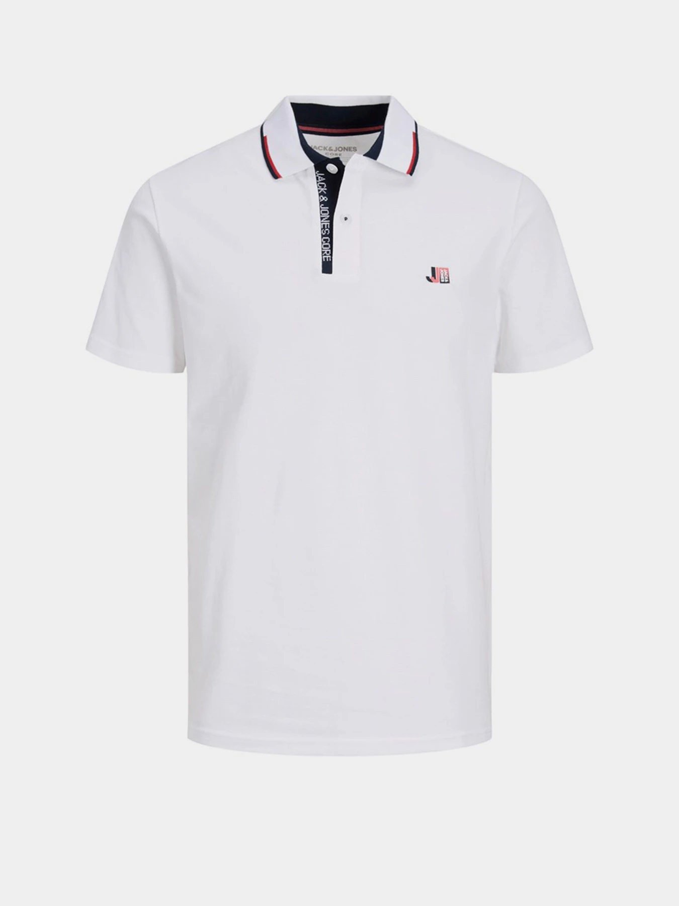 Футболки и поло JACK & JONES модель 12229382_White Футболки и поло JACK & JONES модель 12229382_White Фото
