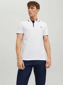 Футболки и поло JACK & JONES модель 12229382_White Фото