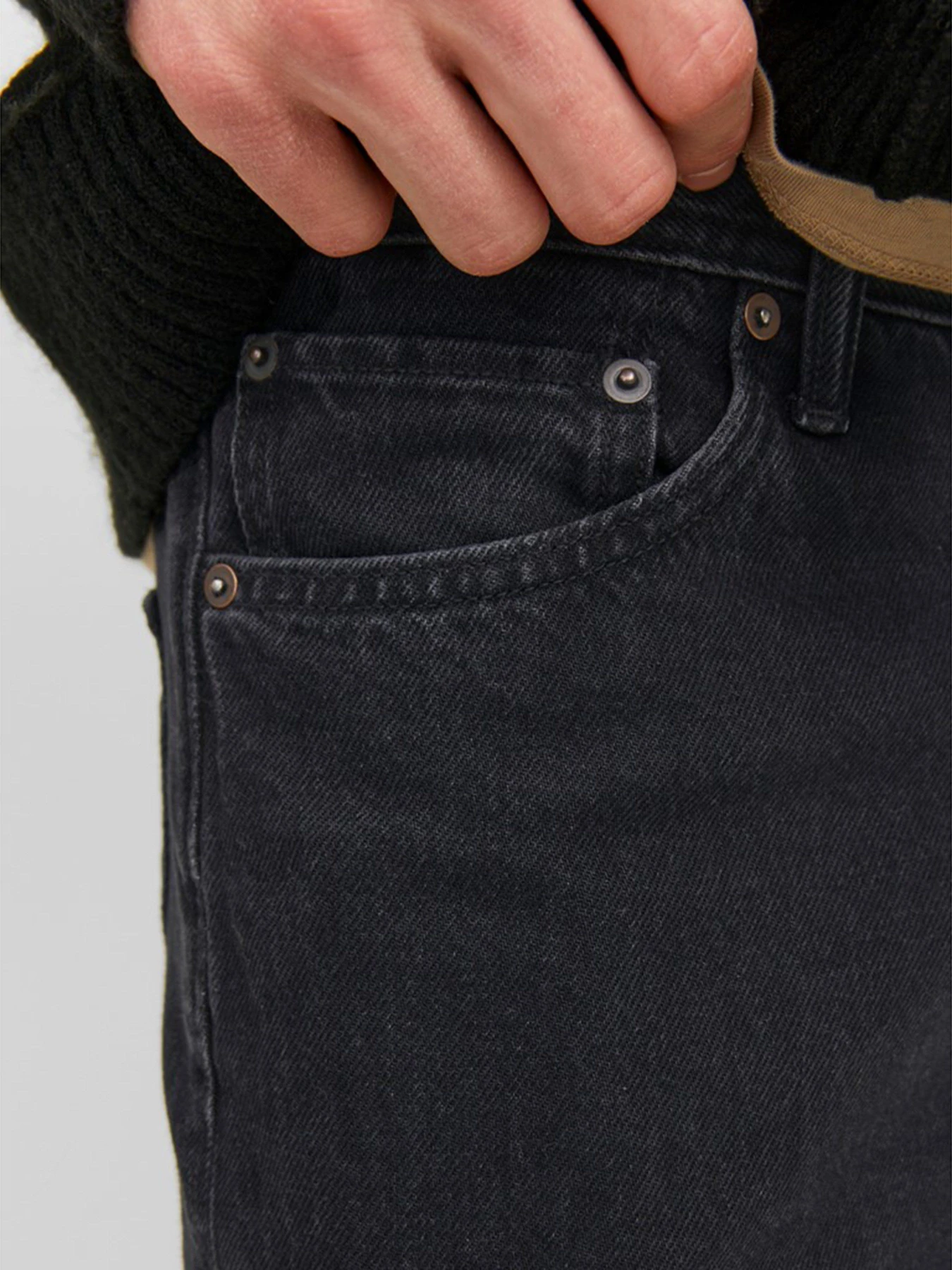 Джинсы JACK & JONES модель 12236089_Black Denim Фото