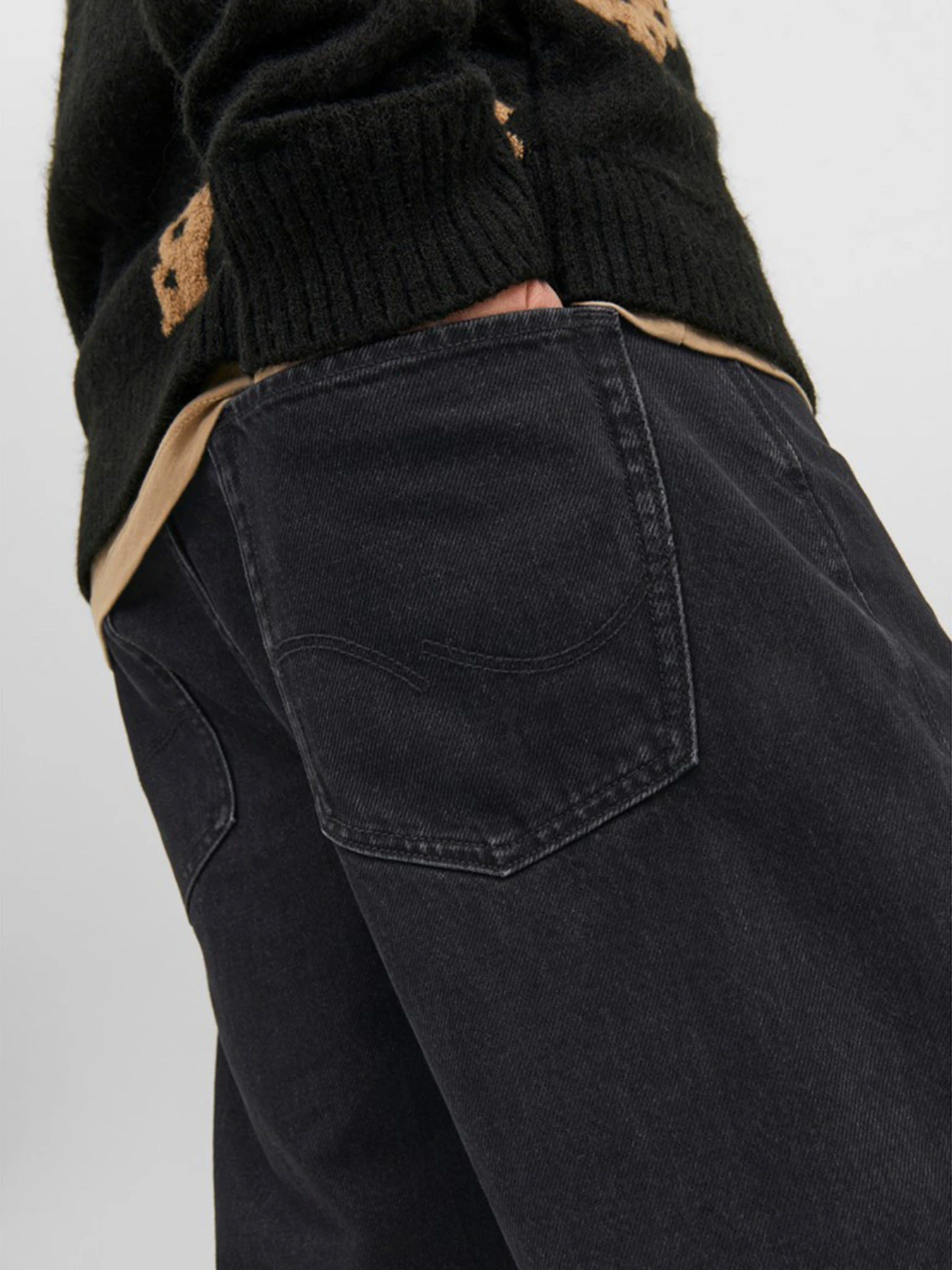 Джинсы JACK & JONES модель 12236089_Black Denim Фото