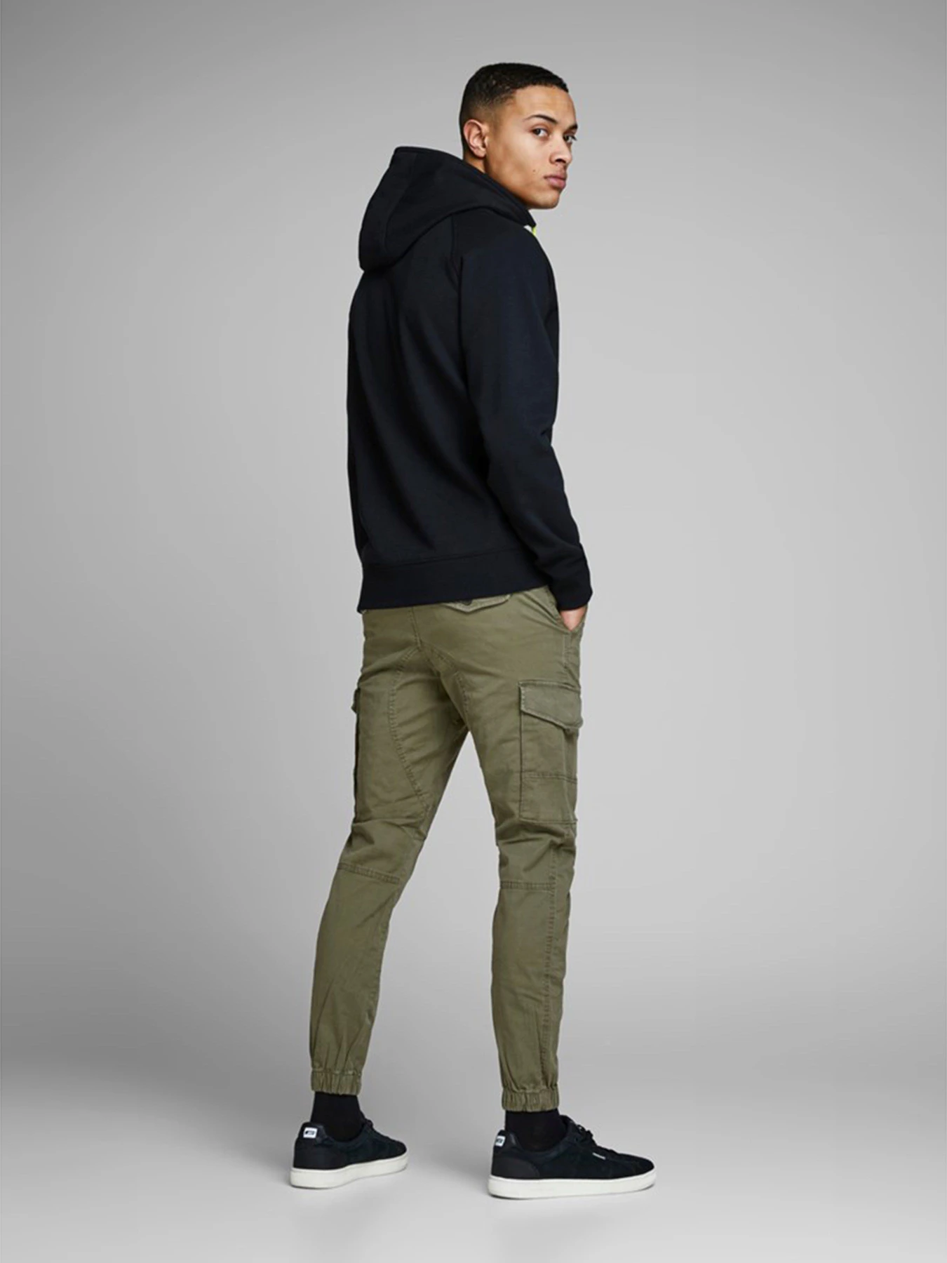 Брюки JACK & JONES модель 12141844_Olive Night Брюки JACK & JONES модель 12141844_Olive Night Фото