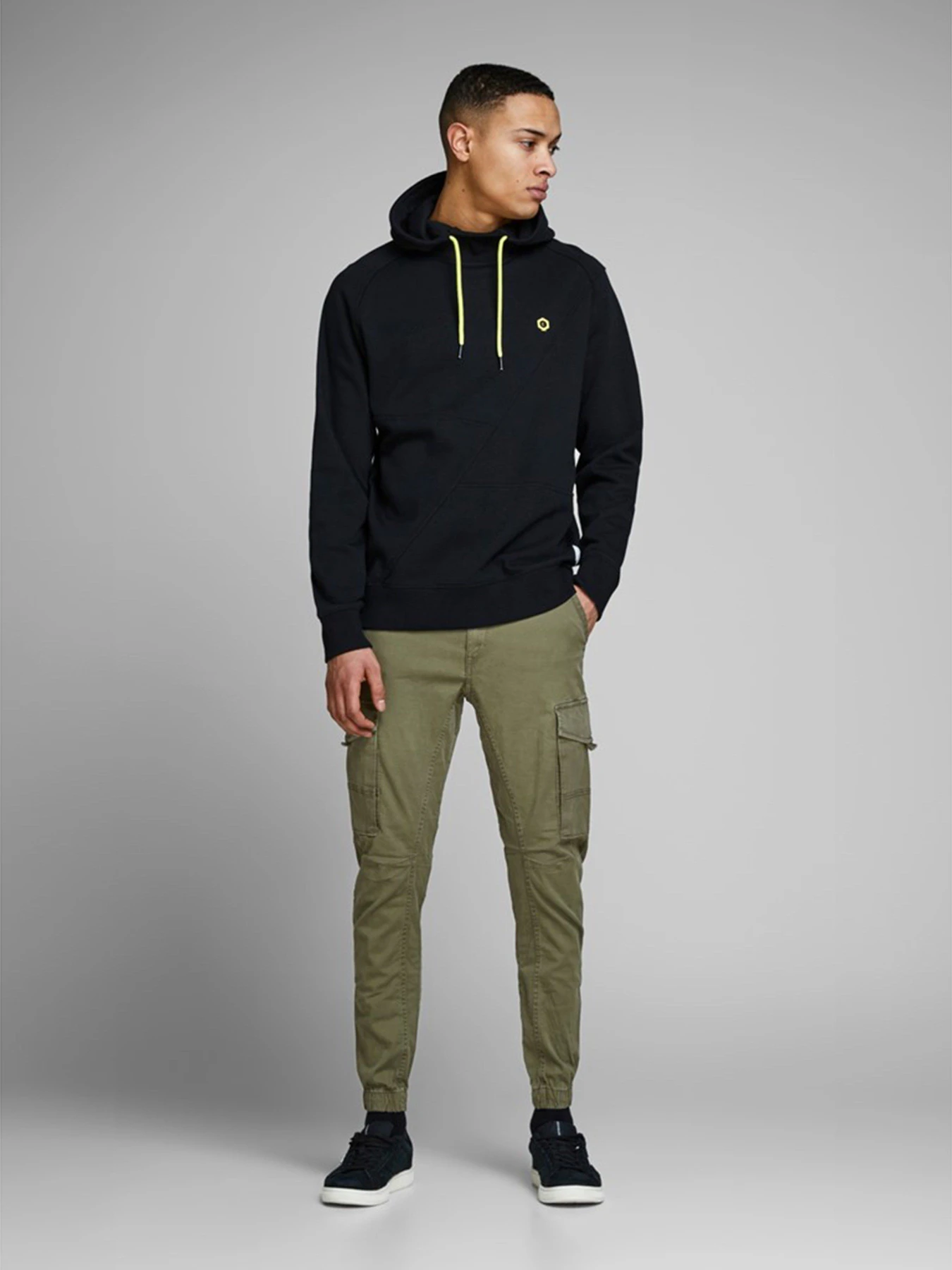 Брюки JACK & JONES модель 12141844_Olive Night Брюки JACK & JONES модель 12141844_Olive Night Фото