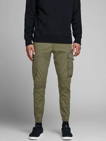 Брюки JACK & JONES модель 12141844_Olive Night Фото