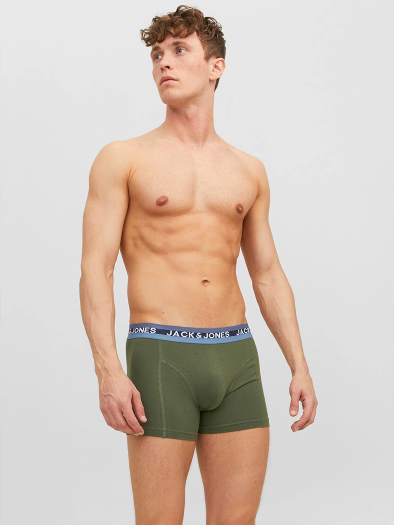 Нижнее белье JACK & JONES модель 12243325_Kombu Green Фото