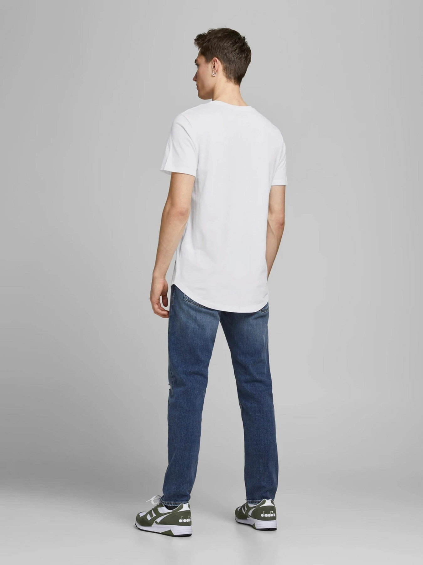 Футболки и поло JACK & JONES модель 12113648_White Футболки и поло JACK & JONES модель 12113648_White Фото
