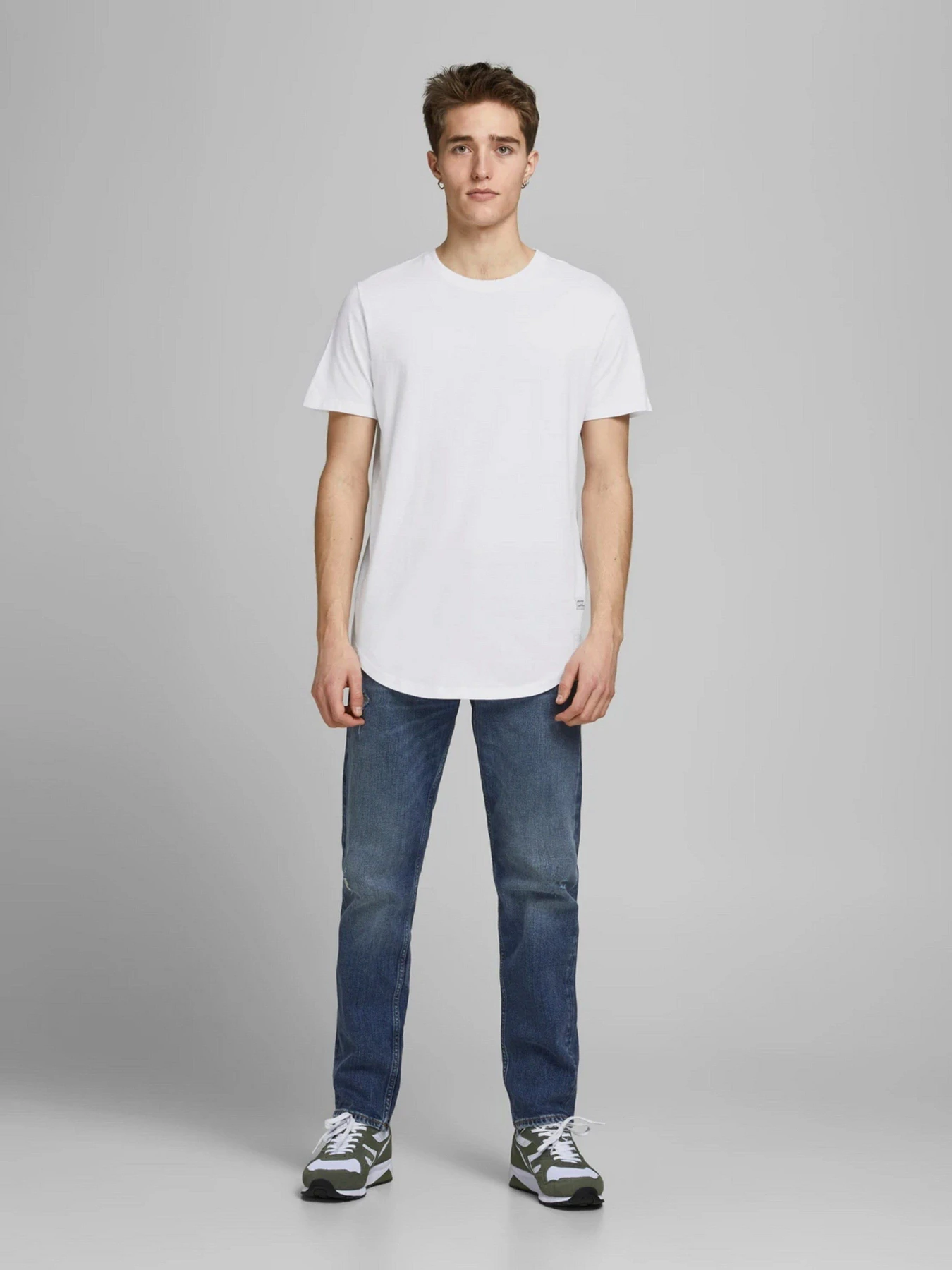 Футболки и поло JACK & JONES модель 12113648_White Футболки и поло JACK & JONES модель 12113648_White Фото