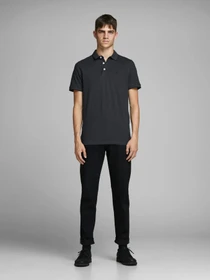 Футболки і поло JACK & JONES модель 12136668_Dark Grey Melange Фото
