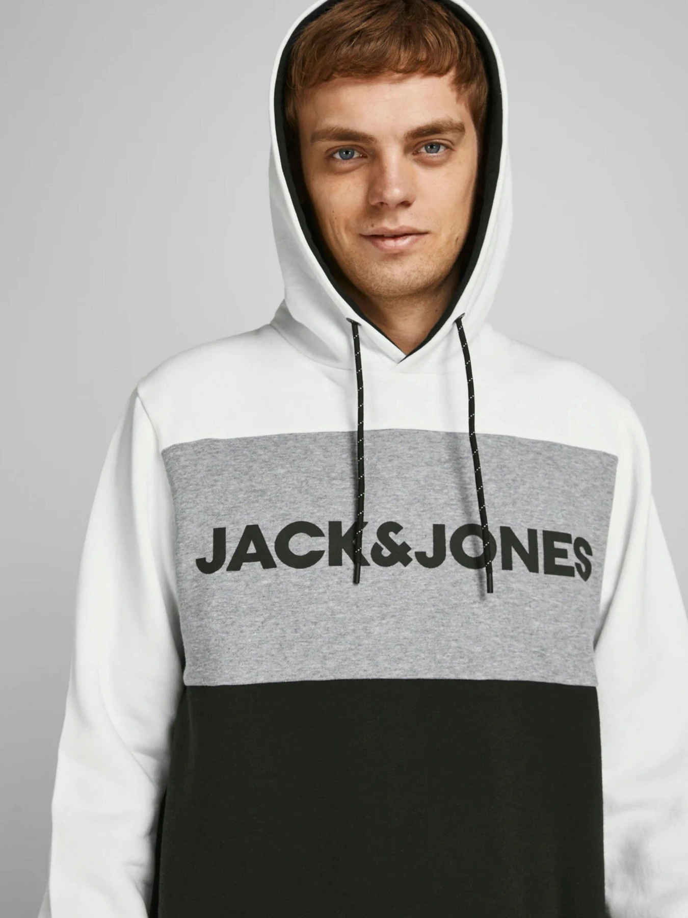 Худи и свитшоты JACK & JONES модель 12172344_White Худи и свитшоты JACK & JONES модель 12172344_White Фото