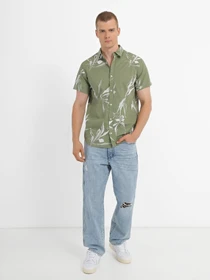 Сорочки JACK & JONES модель 12227680_Oil Green Фото