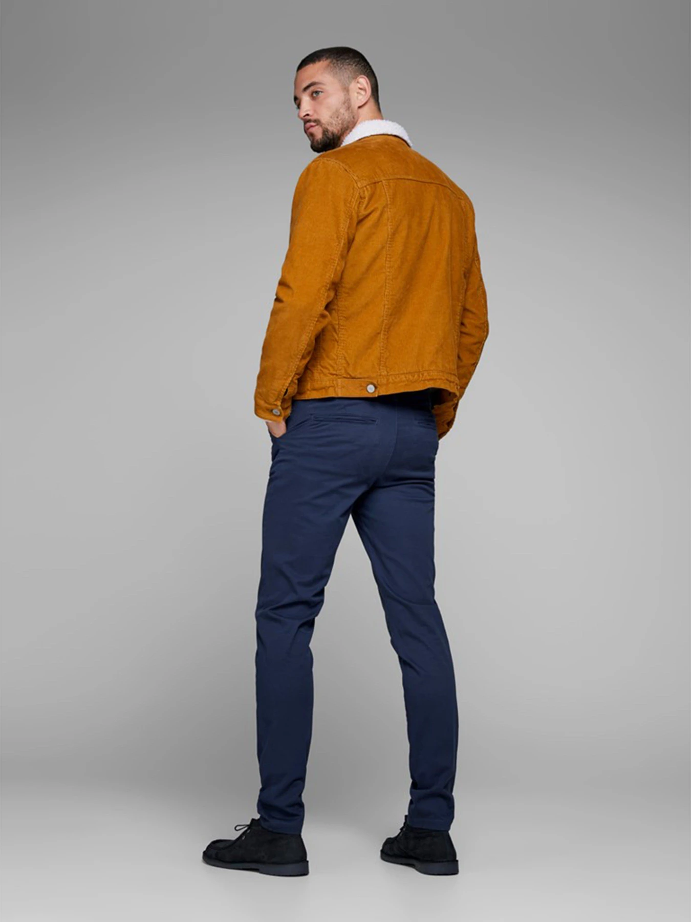 Штани JACK & JONES модель 12150148_Navy Blazer Фото