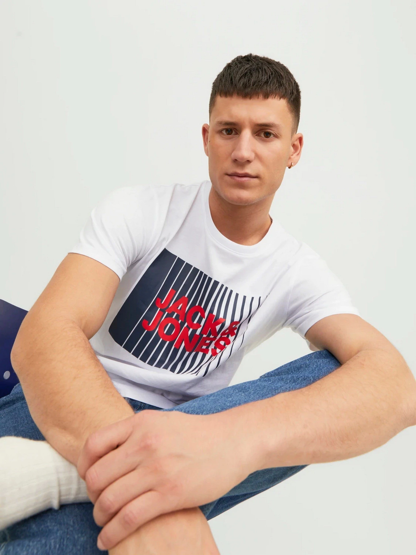 Футболки и поло JACK & JONES модель 12233999_White Футболки и поло JACK & JONES модель 12233999_White Фото