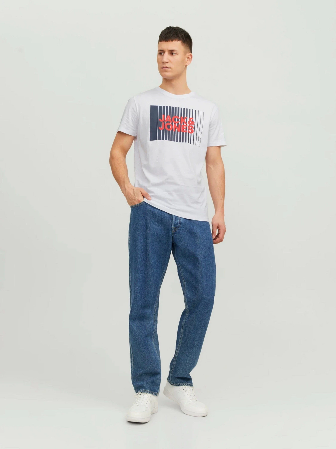 Футболки и поло JACK & JONES модель 12233999_White Футболки и поло JACK & JONES модель 12233999_White Фото