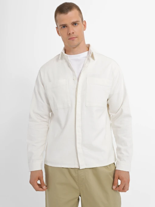 Сорочки JACK & JONES модель 12234209_Marshmallow Фото