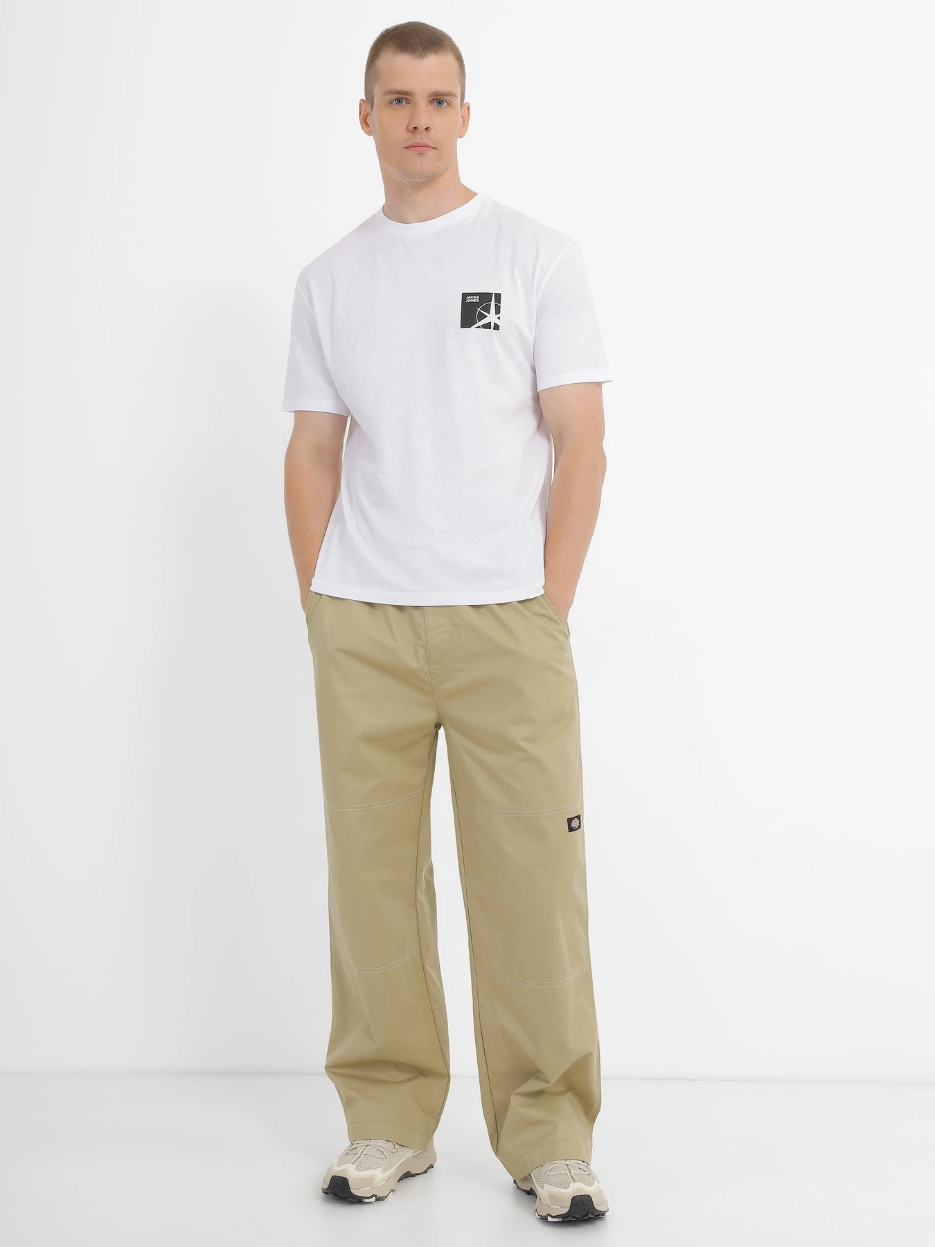 Футболки и поло JACK & JONES модель 12235164_White Фото