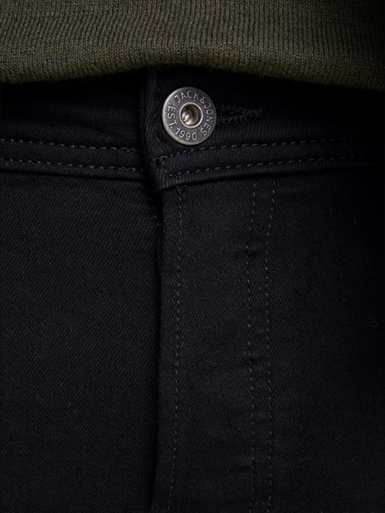 Джинсы JACK & JONES модель 12152346_Black Denim Джинсы JACK & JONES модель 12152346_Black Denim Фото