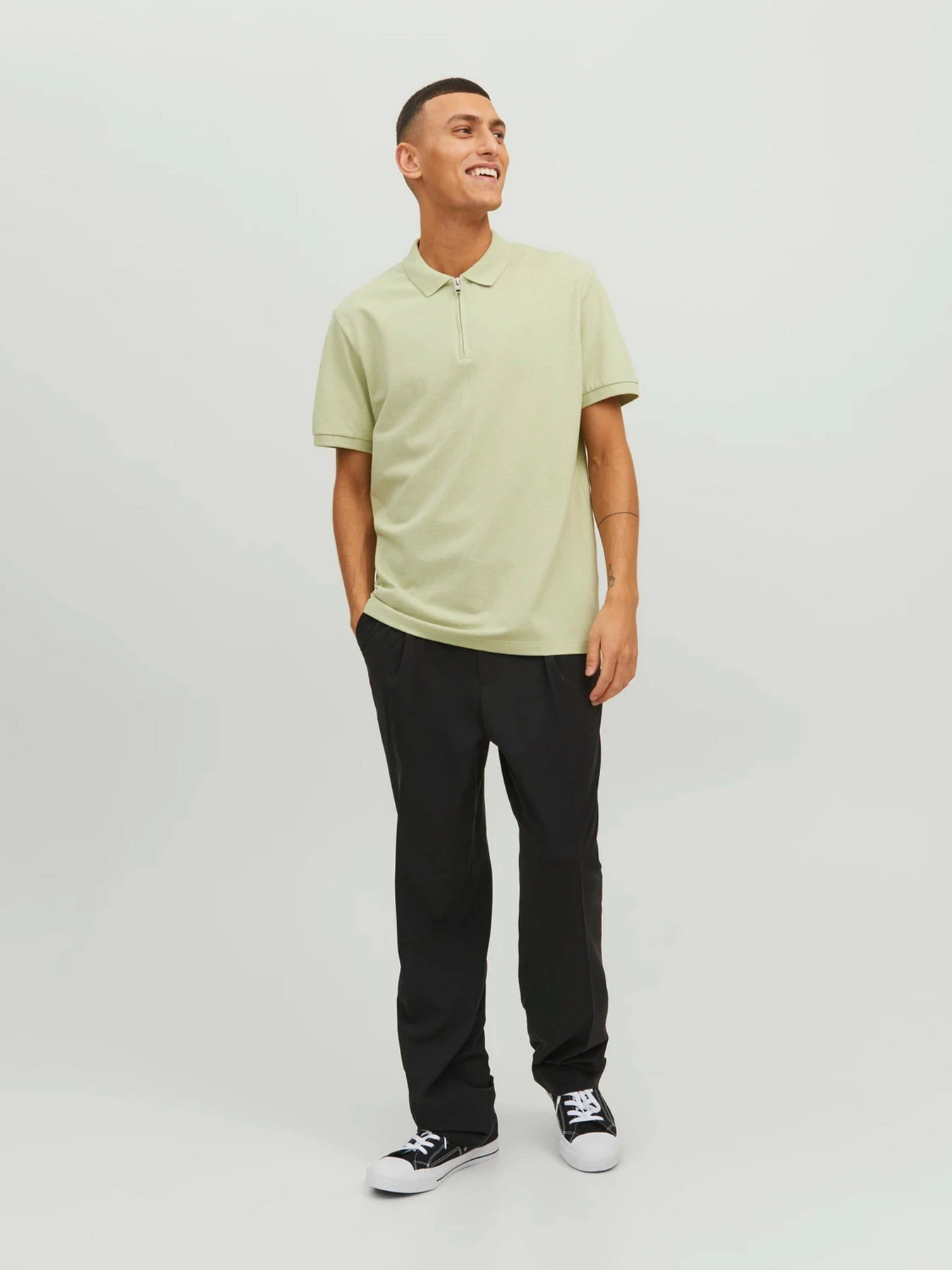 Футболки и поло JACK & JONES модель 12236235_Celadon Green Футболки и поло JACK & JONES модель 12236235_Celadon Green Фото