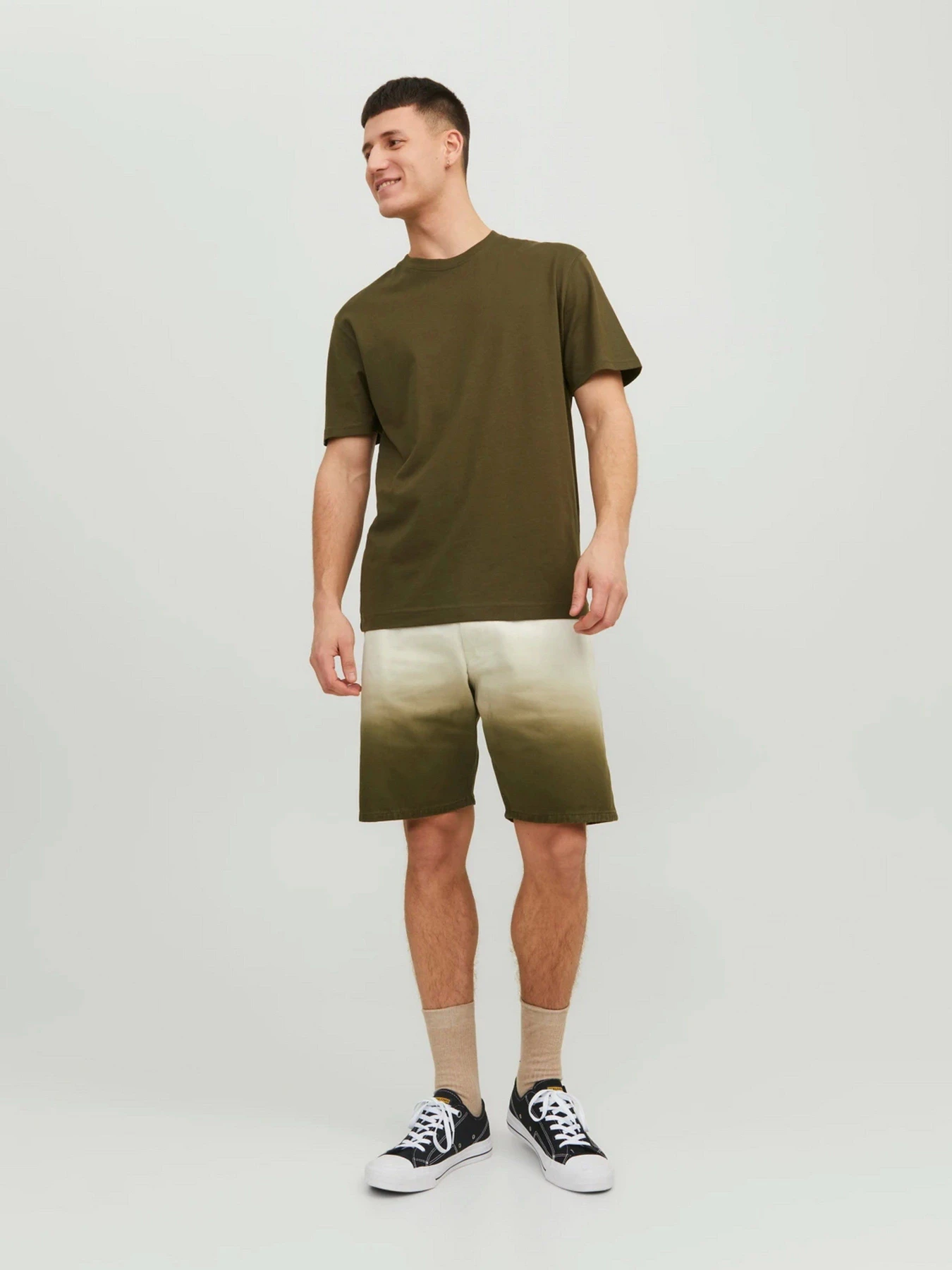 Шорты JACK & JONES модель 12238627_Olive Night Шорты JACK & JONES модель 12238627_Olive Night Фото