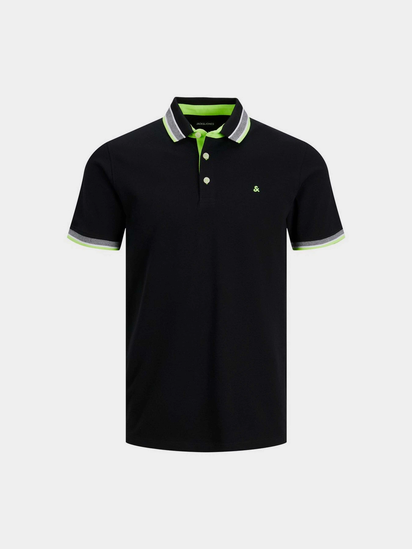 Футболки и поло JACK & JONES модель 12136668_Black Футболки и поло JACK & JONES модель 12136668_Black Фото