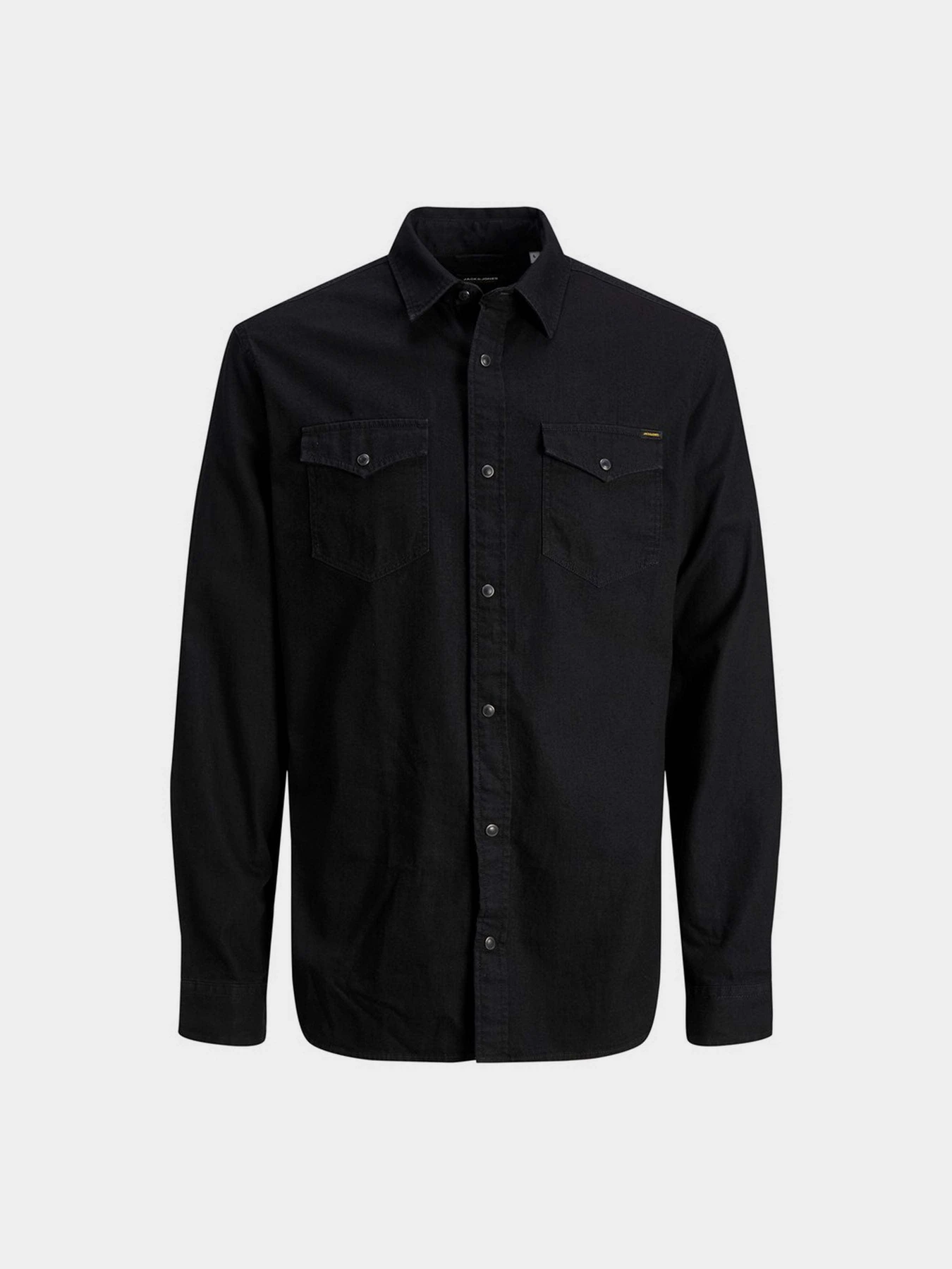 Сорочки JACK & JONES модель 12138115_Black Denim Фото