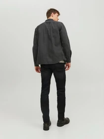 Сорочки JACK & JONES модель 12138115_Black Denim Фото