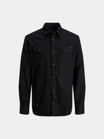 Сорочки JACK & JONES модель 12138115_Black Denim Фото