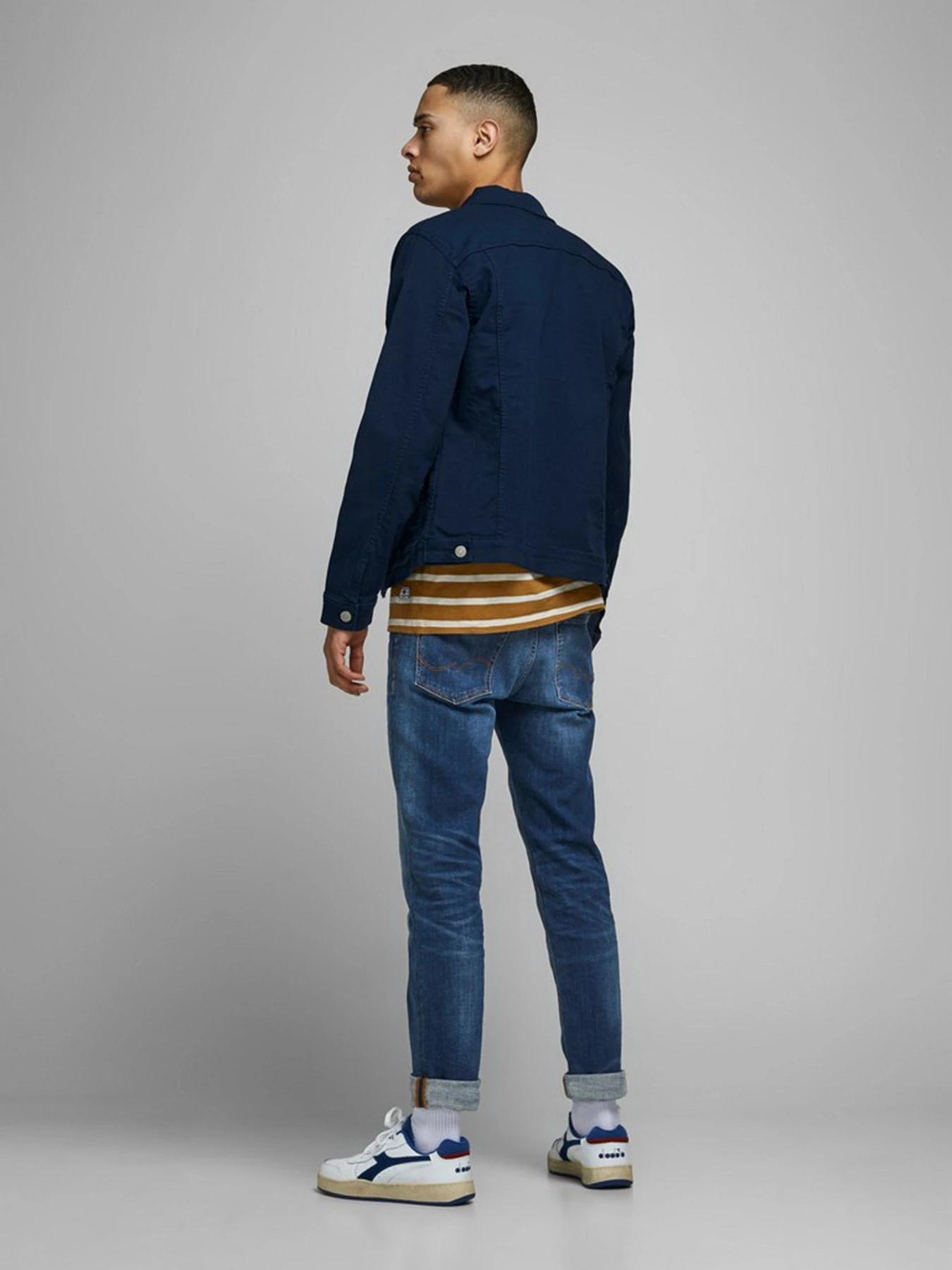 Джинсы JACK & JONES модель 12146384_Blue Denim Джинсы JACK & JONES модель 12146384_Blue Denim Фото