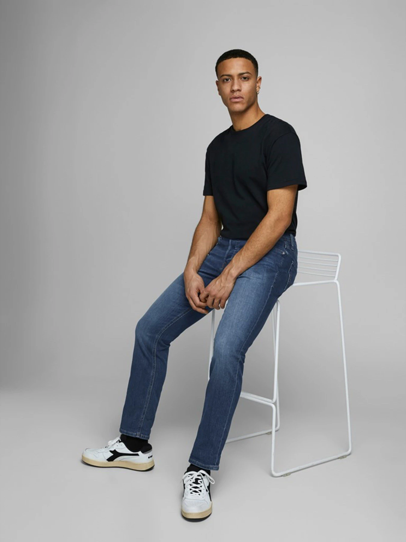 Джинсы JACK & JONES модель 12152347_Blue Denim Джинсы JACK & JONES модель 12152347_Blue Denim Фото