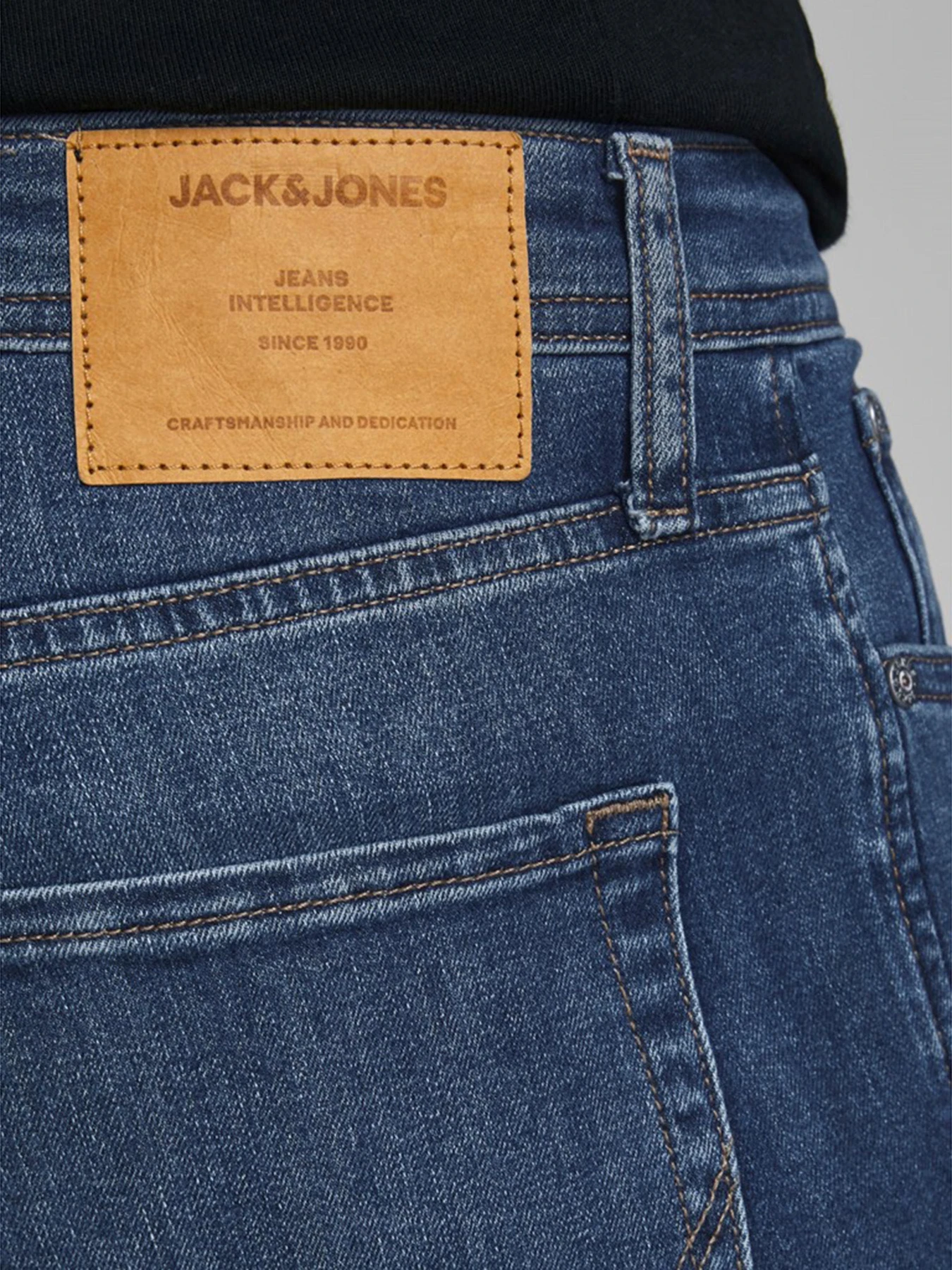 Джинсы JACK & JONES модель 12152347_Blue Denim Джинсы JACK & JONES модель 12152347_Blue Denim Фото