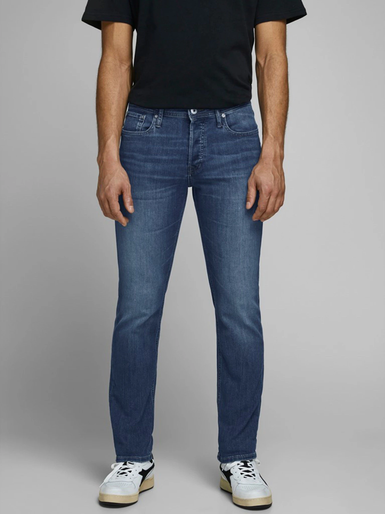 Джинсы JACK & JONES модель 12152347_Blue Denim Джинсы JACK & JONES модель 12152347_Blue Denim Фото
